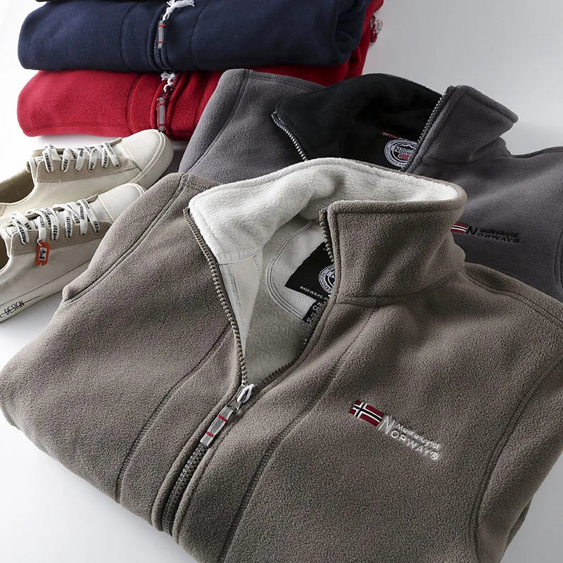 Brand Casual Jacket For Men Thickened Wool Jacket High Quality Design Warm Fashion Jacket Male