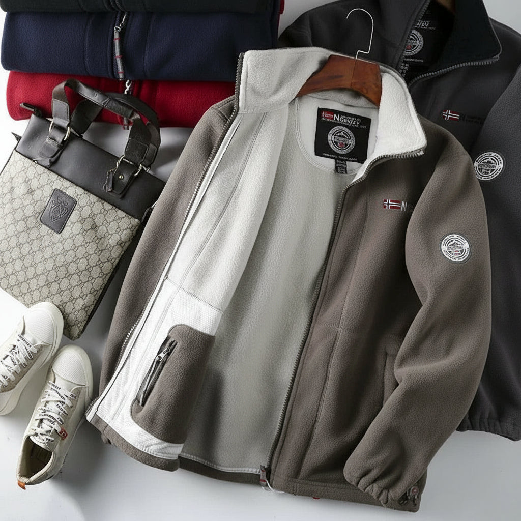 Brand Casual Jacket For Men Thickened Wool Jacket High Quality Design Warm Fashion Jacket Male